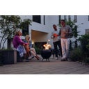 höfats MOON 45 Fire Bowl with Low Base - All Black