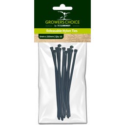 Growers Choice by Tildenet Kabelband av Nylon, Löstagbara - 10 st.