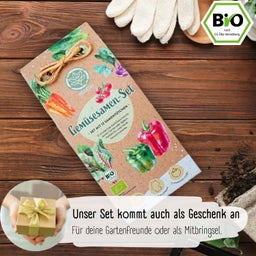 LOVEPLANTS Bio Gemüsesamen - 1 Set