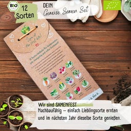 LOVEPLANTS Bio Gemüsesamen - 1 Set