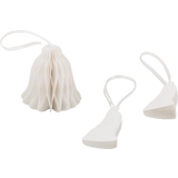 Eulenschnitt Papieren Kerstklokken - Set van 3