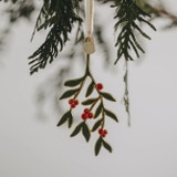 Eulenschnitt Tree Decoration - Mistletoe