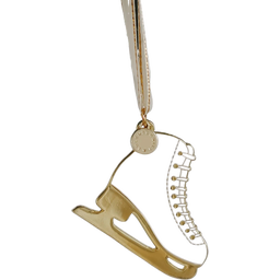 Eulenschnitt Baumschmuck Schlittschuhe - 1 Stk.