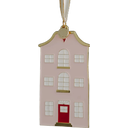 Eulenschnitt Kerstornament Huis