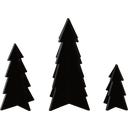 Eulenschnitt Julgranar 3-Pack - svart