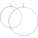 Couronne Métallique Lot de 2, Cercle