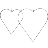 Eulenschnitt Metal Wreath, Set of 2