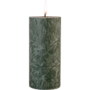 Eulenschnitt Olive Pillar Candle, large - Green
