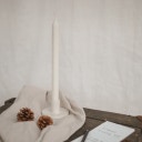 Taper Candles, Set of 4, White