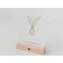 Eulenschnitt Postkartenständer 