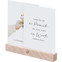 Eulenschnitt Postkartenständer 