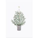 Eulenschnitt Aquarellkarte