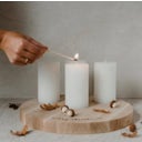 Eulenschnitt Kerzenbrett Merry Christmas 32 cm - 1 Stk.