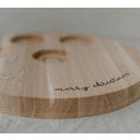 Eulenschnitt Kerzenbrett Merry Christmas 32 cm - 1 Stk.