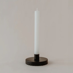 Black Wave Candle Holder for Glass Container