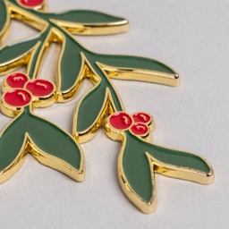 Decoración del Árbol de Navidad - Rama de Muérdago