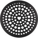 Black Metal Lid Flower Holder