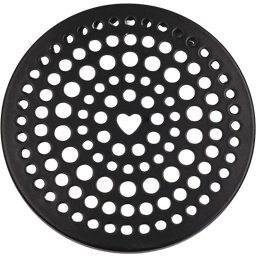 Eulenschnitt Couvercle Métallique Porte-Fleurs Noir