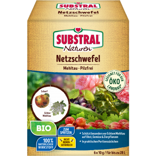 SUBSTRAL® Naturen® Netzschwefel - 60 g - Reg. Nr. 2632-02