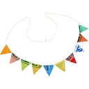 FAIR ZONE Wimpelkette Triangle