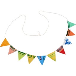 FAIR ZONE Wimpelkette Triangle - 1 Stk.