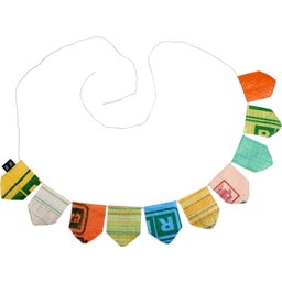 FAIR ZONE Wimpelkette Fünfeck - 1 Stk.