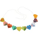 FAIR ZONE Wimpelkette Herzen