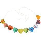 FAIR ZONE Wimpelkette Herzen
