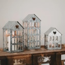 Eulenschnitt Casetta in Metallo - Argento