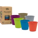 FAIR ZONE Lot de 6 Pots de Culture Colour Mix - 1 kit