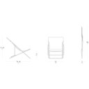 MAXI TRANSAT - Sedia a Sdraio, Natura, Senza Cuscino - Seigle II