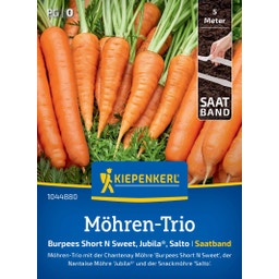 Möhren-Trio Short `N`Sweet, Salto, Jubila® - Saatband - 1 Pkg