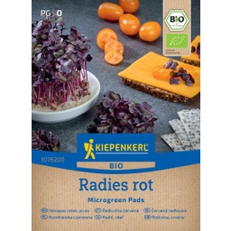 Kiepenkerl BIO Microgreen Garden Pads Radies rot - 1 Pkg