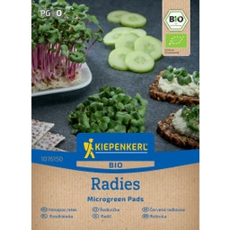 Kiepenkerl BIO Microgreen Garden Pads Radies - 1 Pkg