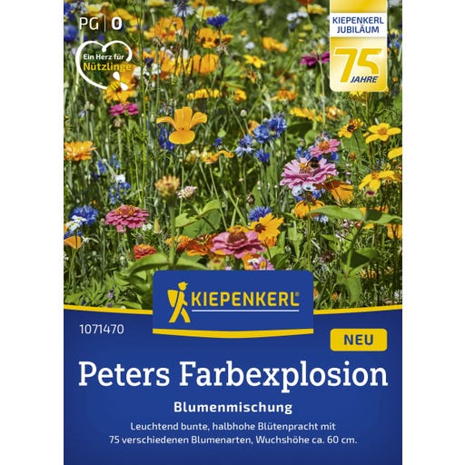 Kiepenkerl Mixed Flowers "Peters Farbexplosion", 1 Pkg