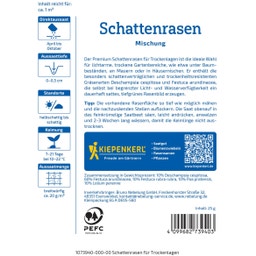 Kiepenkerl Premium Schattenrasen trocken