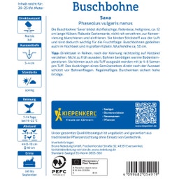 Kiepenkerl Buschbohne Saxa, Vorteilspackung