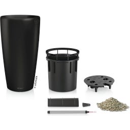 Lechuza RONDO Premium 32 Planter - black matte