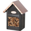 Casita para Abejas Silvestres con Techo de Cobre