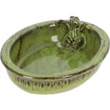 Esschert Design Frog Bird Bath, Oval