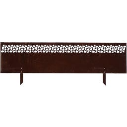 Bordure de Pelouse Haute - Rouille, à Pois - 1 pcs