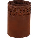 Bordadura de Jardim Efeito Ferrugem com Pontos Enrolada - 1 Unidade