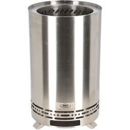 Esschert Design Holzpelletfeuerkorb silber, M - 1 Stk.