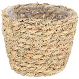Esschert Design Wicker Basket Planter - Ø 9 cm