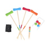 Esschert Design Children's Croquet Set