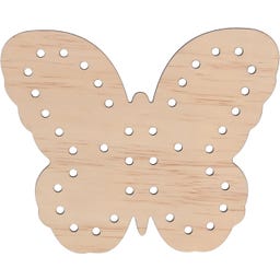 Esschert Design Houten Bloemenverzamelaar - Vlinder - 1 stuk