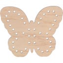 Esschert Design Drewniany zbieracz kwiatów Motyl