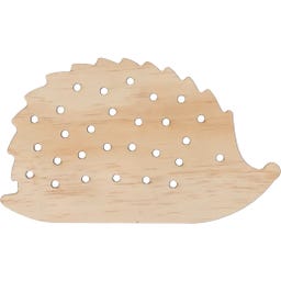 Esschert Design Houten Bloemenverzamelaar - Egel - 1 stuk