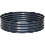 Esschert Design Canteiro elevado redondo antracite