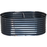 Esschert Design Ovalna antracitna visoka greda - visoka